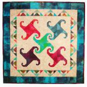 BLOWOUT SPECIAL - Little Bits - Snail's Trail quilt sewing pattern from Cindi Edgerton 2