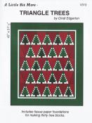A Little Bit More - Triangle Trees quilt sewing pattern from Cindi Edgerton