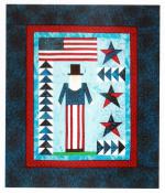 SORRY--SOLD OUT--Little Bits - All American quilt sewing pattern from Cindi Edgerton 2