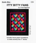 Little Bits - Itty Bitty Fans quilt sewing pattern from Cindi Edgerton