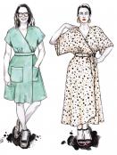 Elodie Wrap Dress sewing pattern from Closet Core Patterns 2