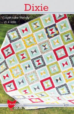 CLOSEOUT - Dixie quilt sewing pattern from Cluck Cluck Sew
