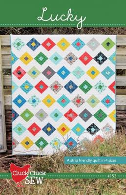 BLACK FRIDAY - Lucky quilt sewing pattern from Cluck Cluck Sew