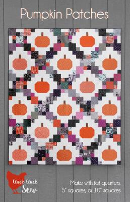 Print - Pumpkin Patches quilt sewing pattern from Cluck Cluck Sew