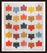 Fall Leaves quilt sewing pattern from Cluck Cluck Sew 2