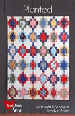 Planted quilt sewing pattern from Cluck Cluck Sew