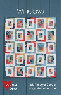 Windows quilt sewing pattern from Cluck Cluck Sew