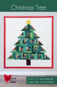 INVENTORY REDUCTION - PAPER - Christmas Tree quilt sewing pattern from Cluck Cluck Sew