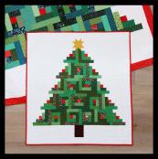 INVENTORY REDUCTION - Mini Christmas Tree quilt sewing pattern from Cluck Cluck Sew 2