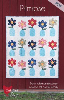 Digital Download - Primrose PDF quilt sewing pattern from Cluck Cluck Sew