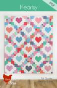 Digital Download - Heartsy PDF quilt sewing pattern from Cluck Cluck Sew