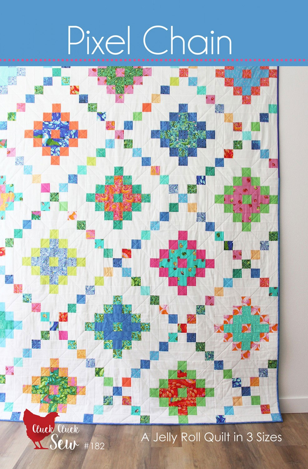 Pixel-Chain-quilt-sewing-pattern-Cluck-Cluck-Sew-front