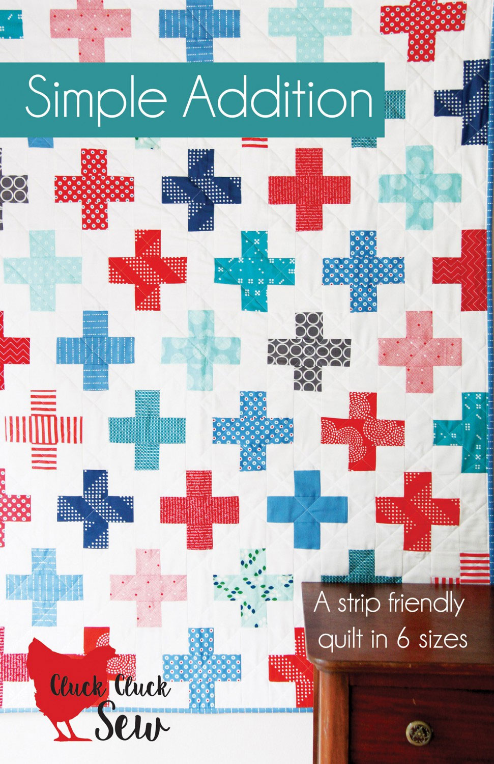 Simple-Addition-quilt-sewing-pattern-Cluck-Cluck-Sew-front