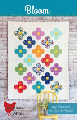 Bloom quilt sewing pattern from Cluck Cluck Sew