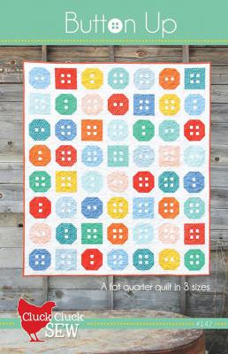 Button Up quilt sewing pattern from Cluck Cluck Sew