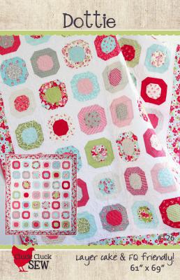Dottie quilt sewing pattern from Cluck Cluck Sew