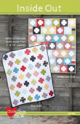 CLOSEOUT - Inside Out quilt sewing pattern from Cluck Cluck Sew