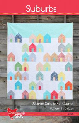 Suburbs quilt sewing pattern from Cluck Cluck Sew