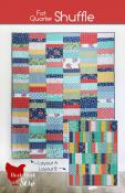 Fat Quarter Shuffle quilt sewing pattern from Cluck Cluck Sew