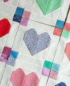 Digital Download - Heartsy PDF quilt sewing pattern from Cluck Cluck Sew 3