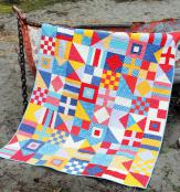 Nautical quilt sewing pattern from Cluck Cluck Sew 2