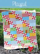 CYBER MONDAY (while supplies last) - Playful quilt sewing pattern from Cluck Cluck Sew