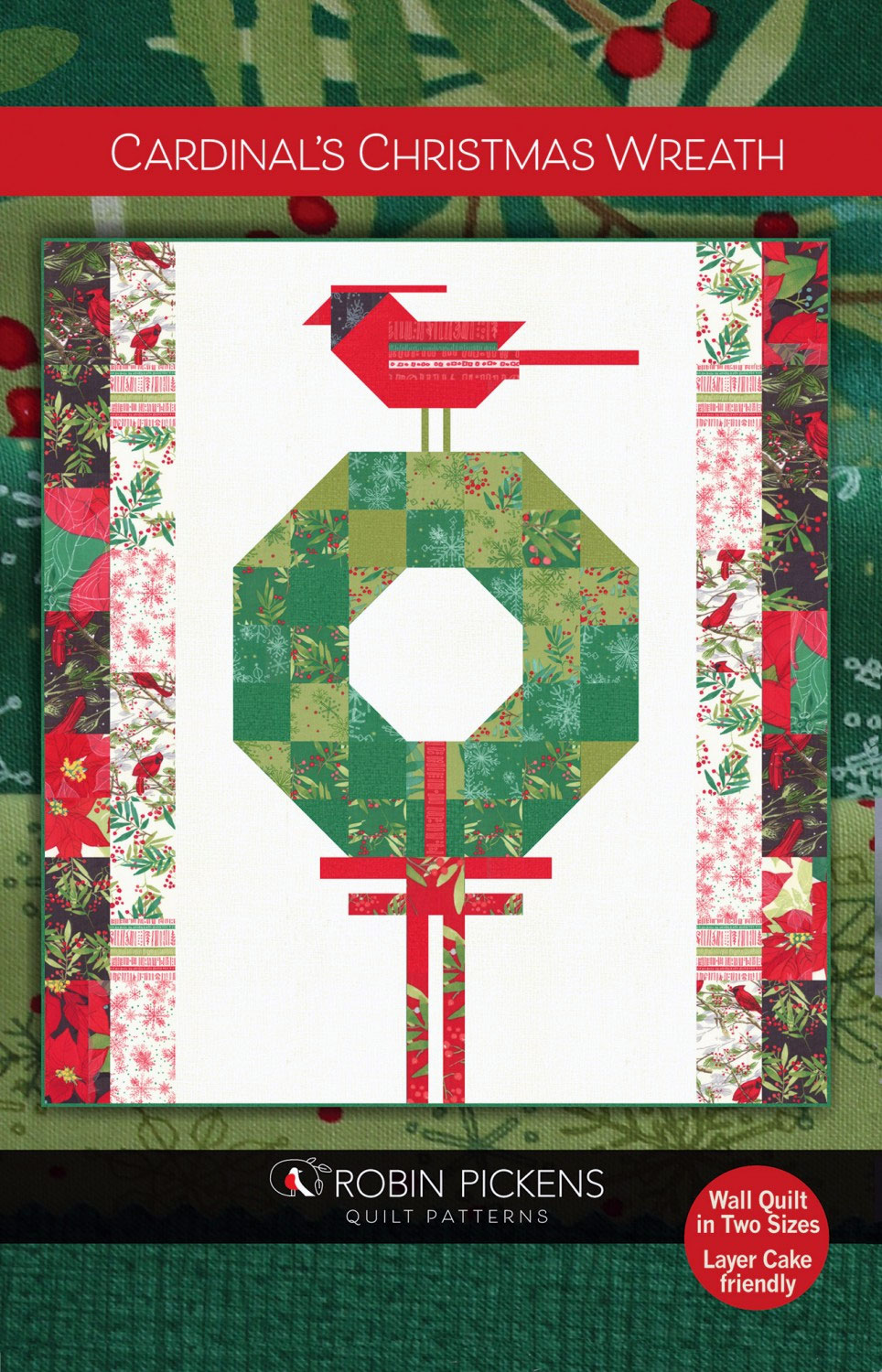 Cardinals-Christmas-Wreath-quilt-sewing-pattern-color-and-quilt-front