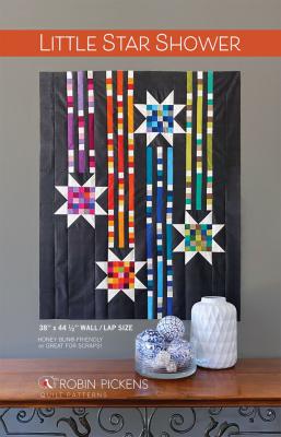 Little Star Shower quilt sewing pattern from Robin Pickens