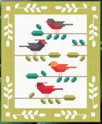 Bird Talk quilt sewing pattern from Robin Pickens 2