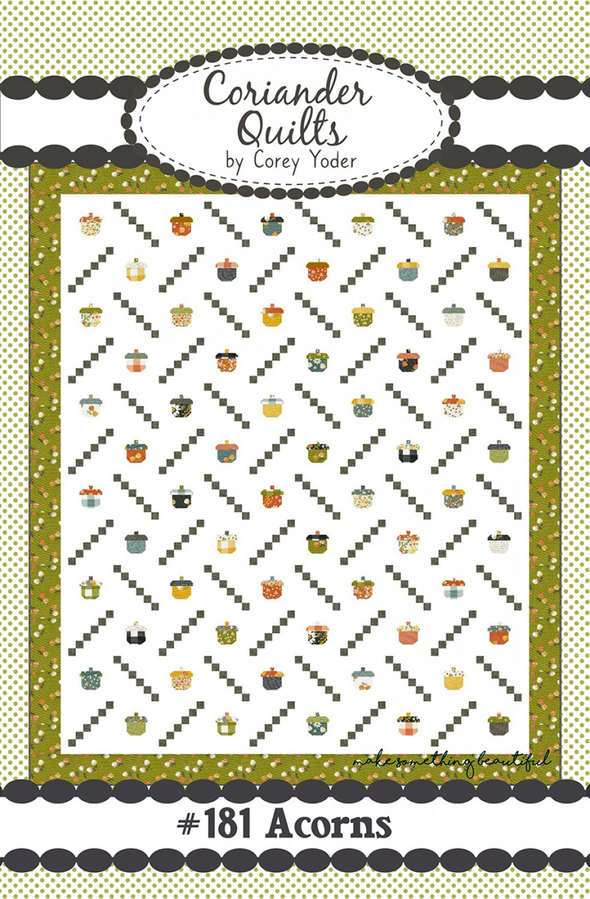 Acorns-quilt-sewing-pattern-Coriander-Quilts-front