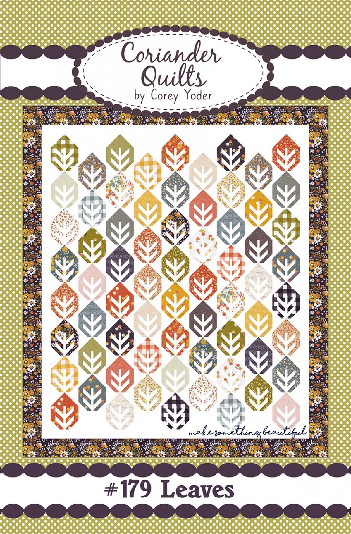Leaves-quilt-sewing-pattern-Coriander-Quilts-front