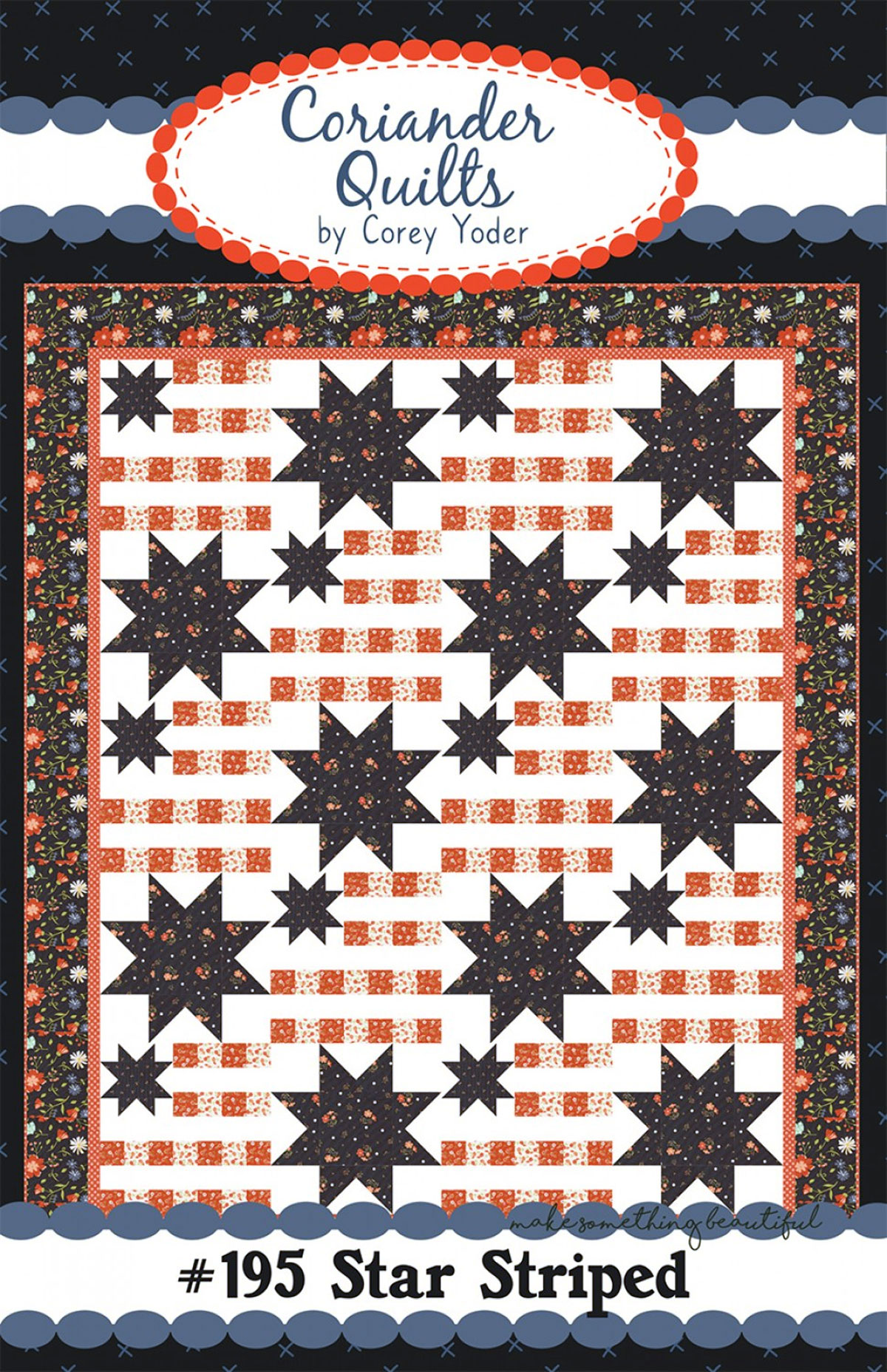 Star-Striped--quilt-sewing-pattern-Coriander-Quilts-front