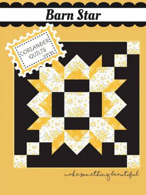 Barn Star quilt sewing pattern from Corey Yoder at Coriander Quilts