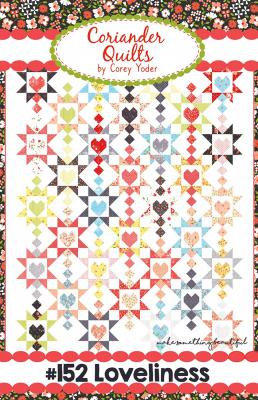 Loveliness quilt sewing pattern from Corey Yoder at Coriander Quilts