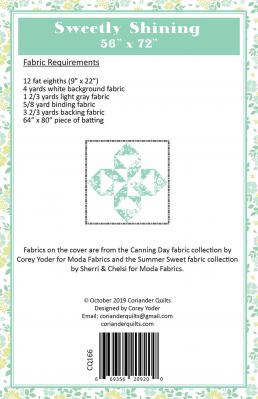 Sweetly-Shining-quilt-sewing-pattern-Coriander-Quilts-back