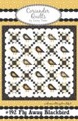Fly Away Blackbird quilt sewing pattern from Corey Yoder at Coriander Quilts