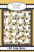 Jelly Sticks quilt sewing pattern from Corey Yoder at Coriander Quilts
