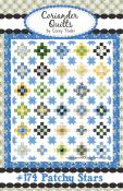 Patchy-Stars-quilt-sewing-pattern-Coriander-Quilts-front