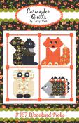 Woodland Frolic quilt sewing pattern from Corey Yoder at Coriander Quilts