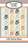 Purry-Stars-quilt-sewing-pattern-Coriander-Quilts-front