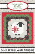 Wooly Wall Hanging quilt sewing pattern from Corey Yoder at Coriander Quilts