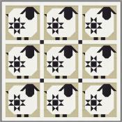 Wooly Stars quilt sewing pattern from from Corey Yoder at Coriander Quilts 2