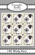 Wooly Stars quilt sewing pattern from Coriander Quilts - Corey Yoder