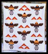 Chocolate Moose quilt sewing pattern from Cotton Street Commons 2