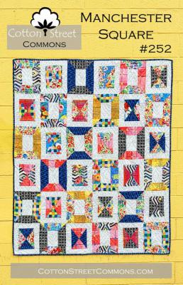 INVENTORY REDUCTION - Manchester Square quilt sewing pattern from Cotton Street Commons