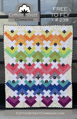 Free To Fly quilt sewing pattern from Cotton Street Commons