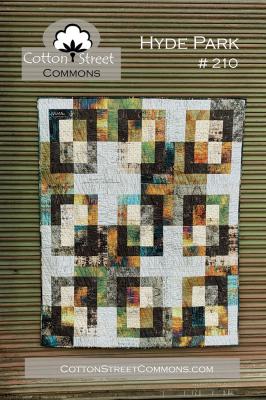 Hyde Park quilt sewing pattern from Cotton Street Commons