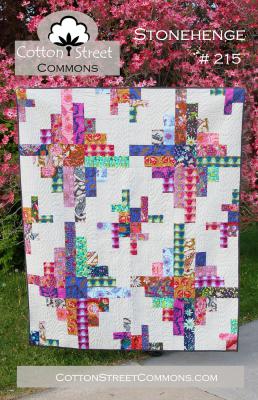 Stonehenge quilt sewing pattern from Cotton Street Commons