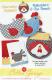 Charming Chickens Potholders & Tea Towels sewing pattern from Cotton Ginnys