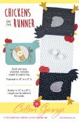 Chickens on the Runner  - table runner and place mat sewing pattern from Cotton Ginnys